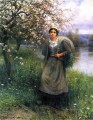 Apple Blossoms in Normandy countrywoman Daniel Ridgway Knight